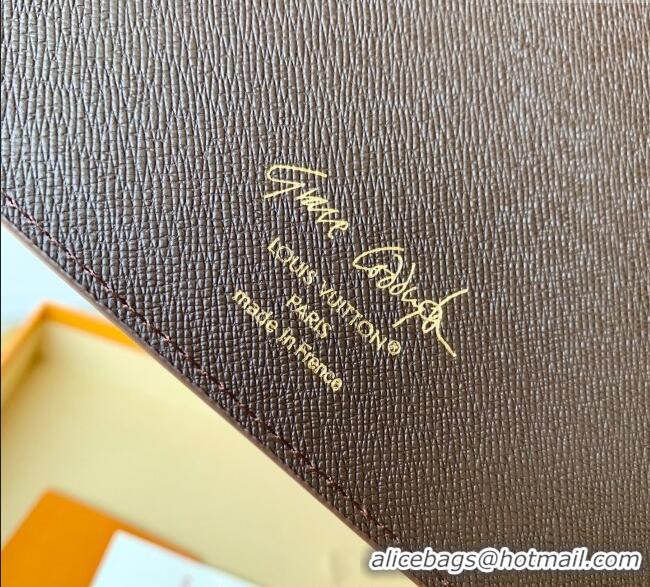 Hot Sell Cheap Louis Vuitton Desk Agenda Cover MM in Cat Print GI1395 2025