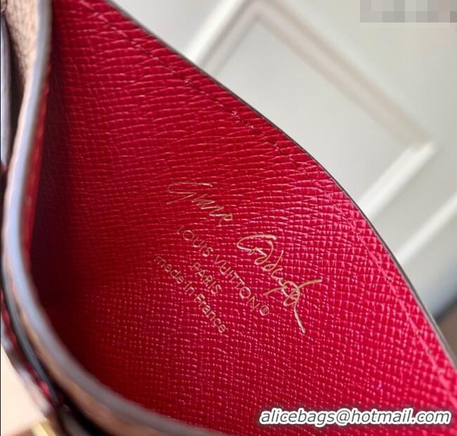 Super Quality Louis Vuitton Cat Nap Card Holder Wallet M15155 2025