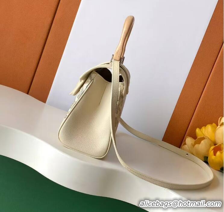 Best Price Goyard Mini Saigon Souple Bag With Chevroches Calfskin 8005 Beige