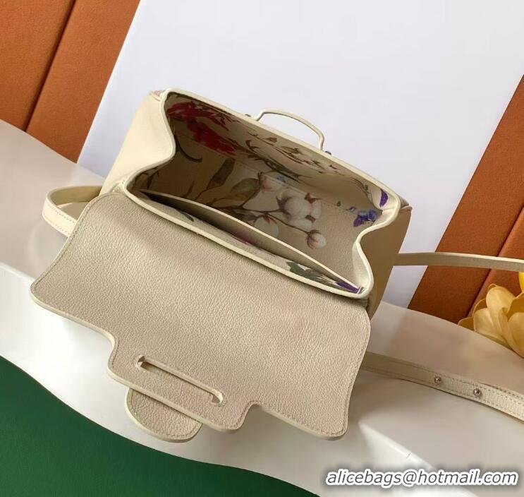 Best Price Goyard Mini Saigon Souple Bag With Chevroches Calfskin 8005 Beige