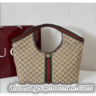 Trendy Design Gucci Giglio Large Tote Bag in GG Canvas 853971 Beige 2025
