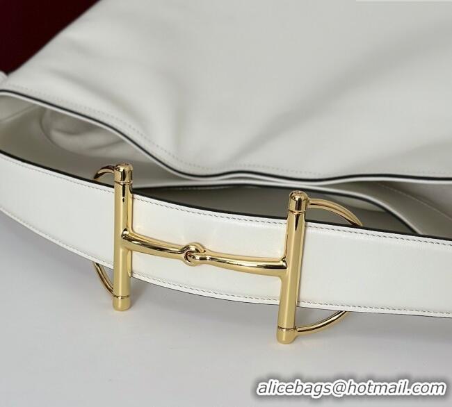 Affordable Price Gucci Beatrix Leather large tote bag 850546 White 2025