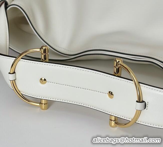 Affordable Price Gucci Beatrix Leather large tote bag 850546 White 2025