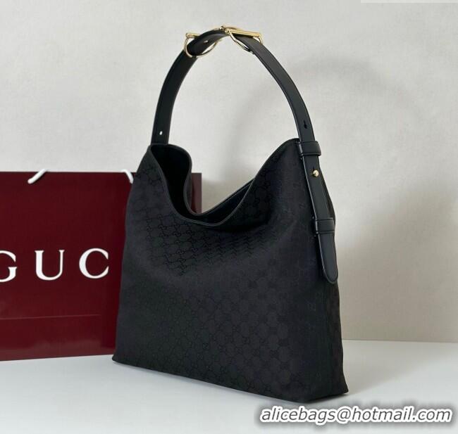 Top Quality Gucci Beatrix GG Canvas large tote bag 850546 Black 2025