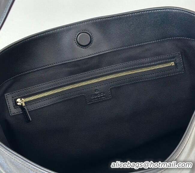 Buy Promotional Gucci Beatrix Leather medium tote bag 850926 Black 2025