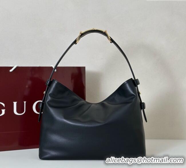 Buy Promotional Gucci Beatrix Leather medium tote bag 850926 Black 2025