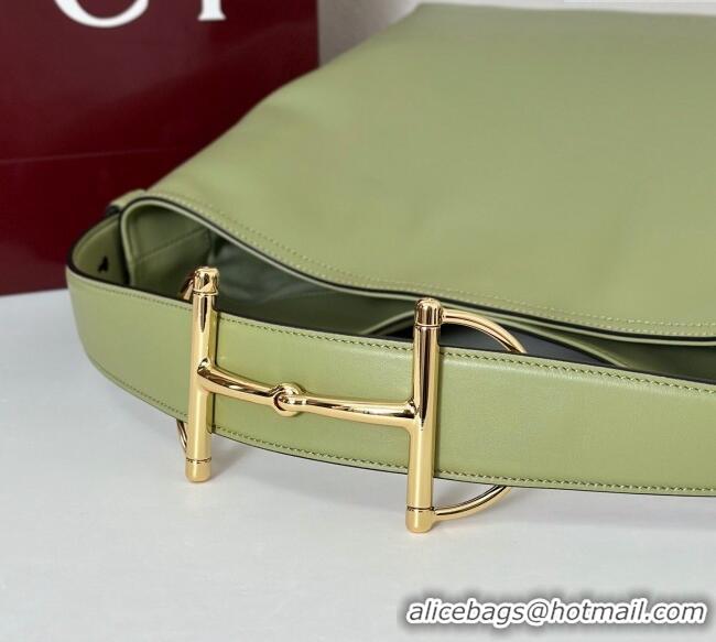 Best Product Gucci Beatrix Leather medium tote bag 850926 Sage Green 2025