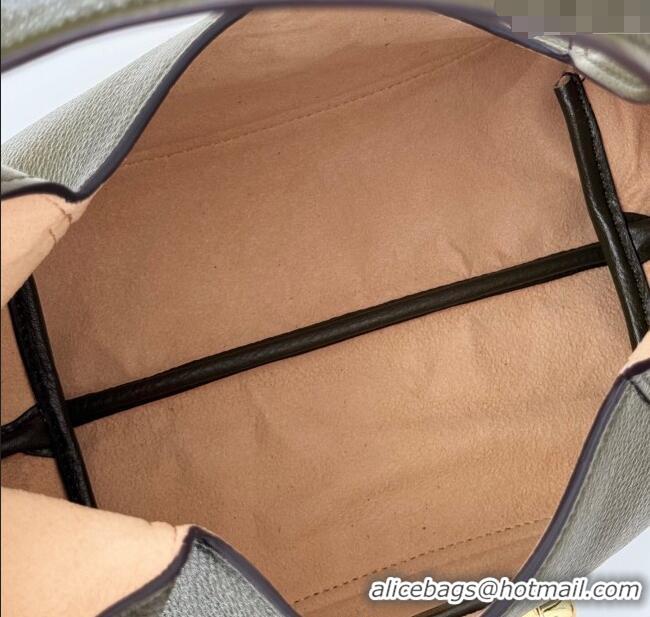 Luxury Discount Gucci Softbit Leather Medium Shoulder Bag with Oversized Half Horsebit 837467 Khaki 2025