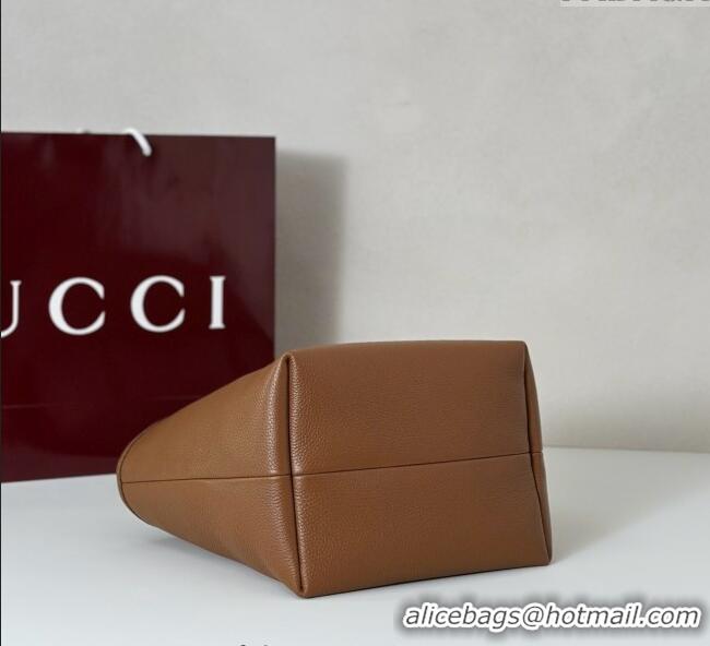 Top Design Gucci Totissima small reversible tote bag 839124 Brown 2025