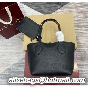 Famous Brand Gucci Totissima small reversible tote bag 839124 Black 2025
