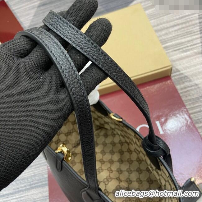 Famous Brand Gucci Totissima small reversible tote bag 839124 Black 2025