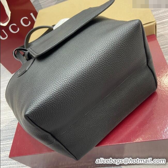 Famous Brand Gucci Totissima small reversible tote bag 839124 Black 2025