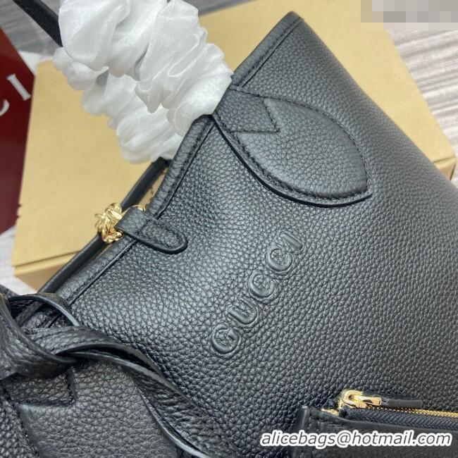 Famous Brand Gucci Totissima small reversible tote bag 839124 Black 2025