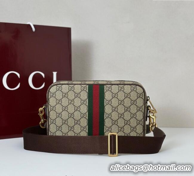 Grade Design Gucci Mens Ophidia Small Crossbody Bag In GG Canvas 839155 2025