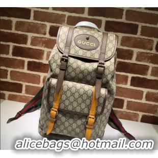 New Fashion Gucci Mens GG Canvas Backpack bag 473869 2025