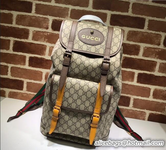 New Fashion Gucci Mens GG Canvas Backpack bag 473869 2025