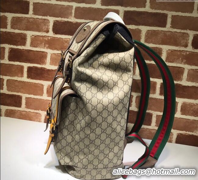 New Fashion Gucci Mens GG Canvas Backpack bag 473869 2025