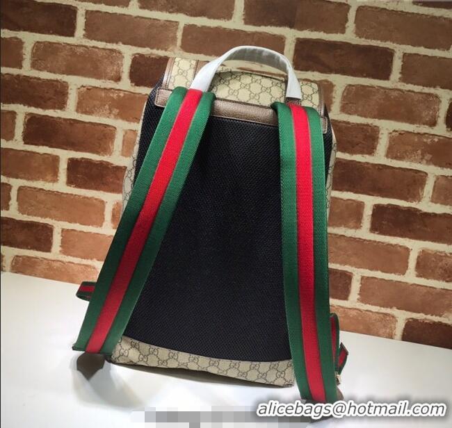New Fashion Gucci Mens GG Canvas Backpack bag 473869 2025