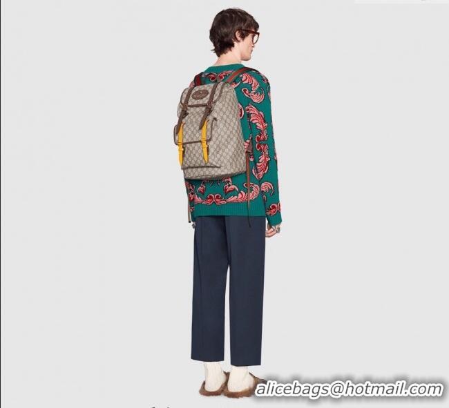 New Fashion Gucci Mens GG Canvas Backpack bag 473869 2025