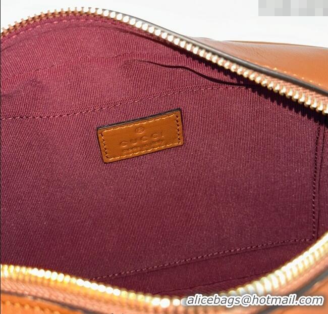 Promotional Gucci GG Marmont small camera bag in Leather 855273 Brown 2025