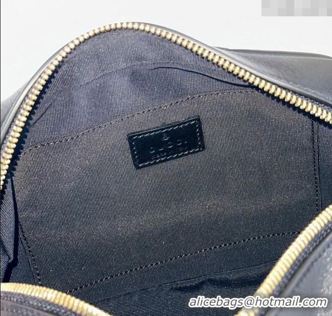 Grade Design Gucci GG Marmont small camera bag in Leather 855273 Black 2025