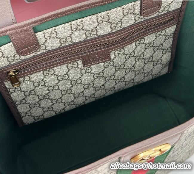 Best Price Gucci Ophidia GG Canvas medium tote bag 834465 beige/Brown 2025