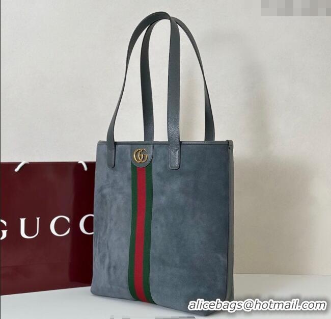 Most Popular Gucci Ophidia Suede medium tote bag 834465 Grey 2025