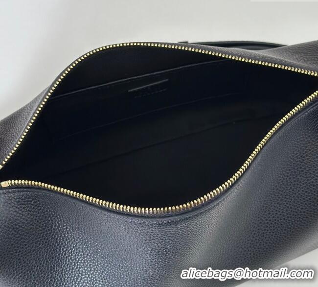 Grade Quality Gucci Half Horsebit medium shoulder bag in Leather 860787 Black 2025