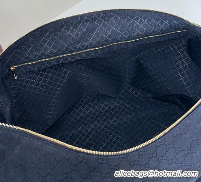 Famous Brand Gucci GG Canvas Shoulder Bag 864485 Black 2025