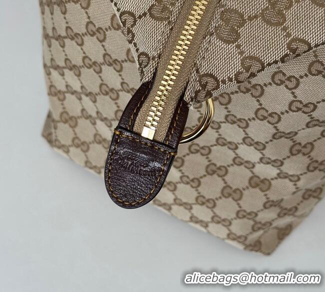 Top Quality Gucci GG Canvas Shoulder Bag 864485 Beige 2025