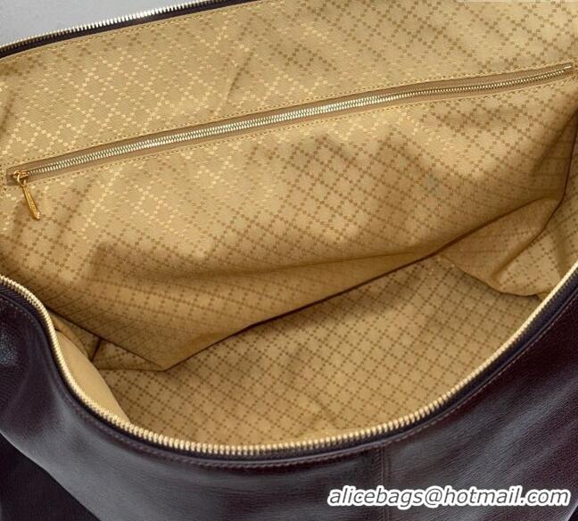 Best Grade Gucci Leather Shoulder Bag 864485 Brown 2025