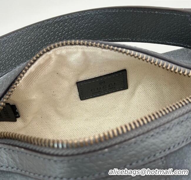 Promotional Gucci Mens Ophidia mini bag in Suede 846869 Dark Grey 2025