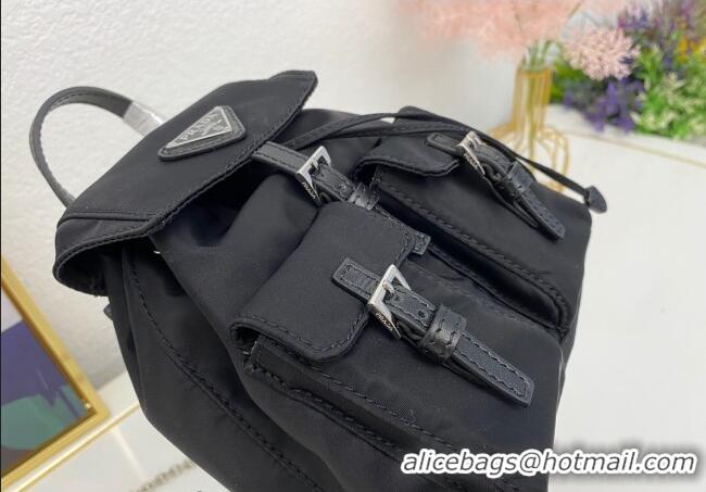 Reasonable Price Prada Re-Nylon Mini Backpack 1BH029 Black 2025