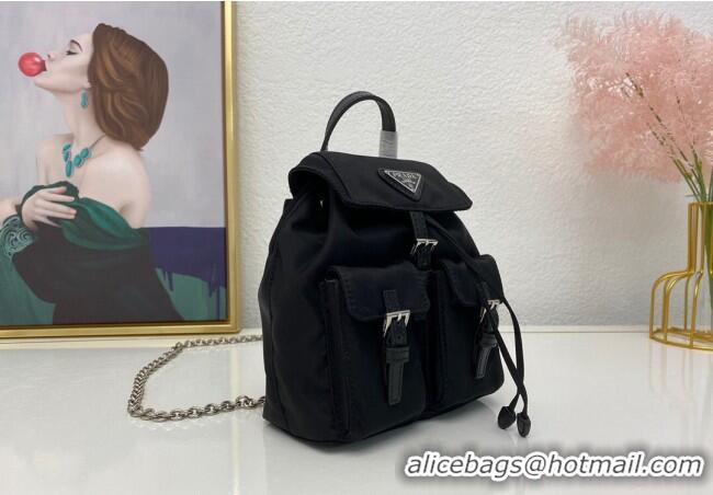 Reasonable Price Prada Re-Nylon Mini Backpack 1BH029 Black 2025