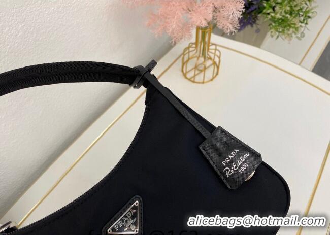 Buy Promotional Prada Nylon Re-Edition 2000 Mini Bag 1NE515 Black 2025