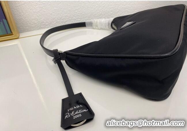 Hot Style Prada Re-Edition 2005 Nylon Mini Bag 1NE204 Black 2025