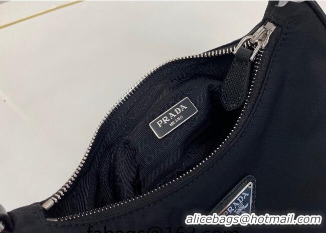 Hot Style Prada Re-Edition 2005 Nylon Mini Bag 1NE204 Black 2025