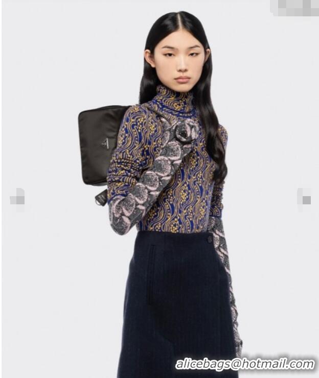 Hot Style Prada Re-Edition 2005 Nylon Mini Bag 1NE204 Black 2025