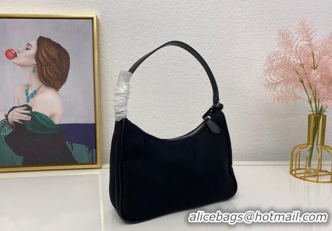 Hot Style Prada Re-Edition 2005 Nylon Mini Bag 1NE204 Black 2025