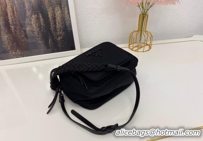 Super Quality Prada Nylon Crossbody Bag 1BH107 Black 2025