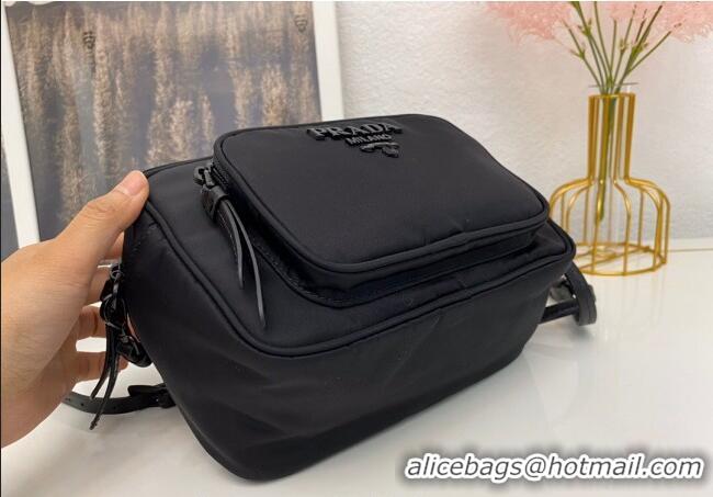 Super Quality Prada Nylon Crossbody Bag 1BH107 Black 2025