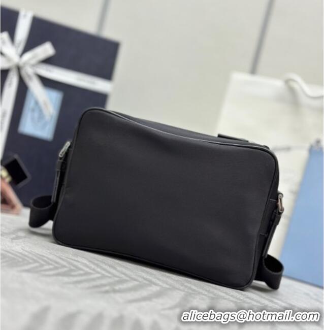 Big Discount Prada Mens Re-Nylon and Saffiano shoulder bag 2VH048 Black 2025