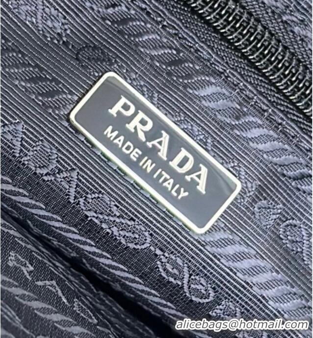 Famous Brand Prada Re-Nylon shoulder bag 1BC167 Black 2025