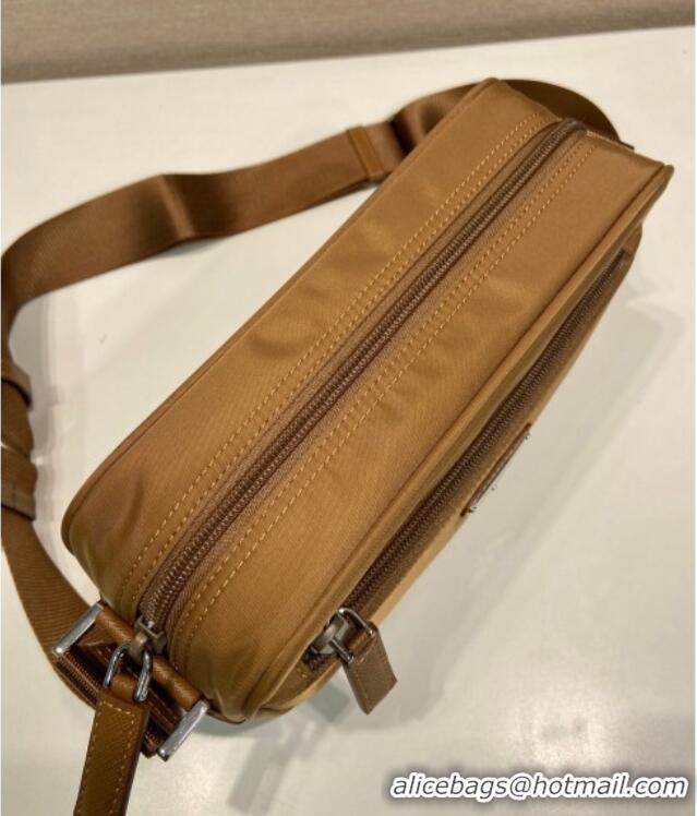 Famous Brand Prada Re-Nylon shoulder bag 1BC167 Brandy Brown 2025