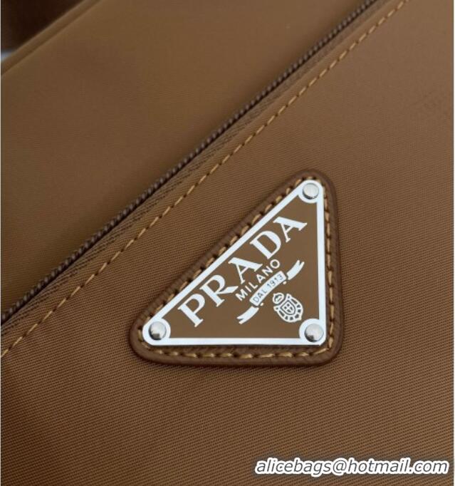 Famous Brand Prada Re-Nylon shoulder bag 1BC167 Brandy Brown 2025