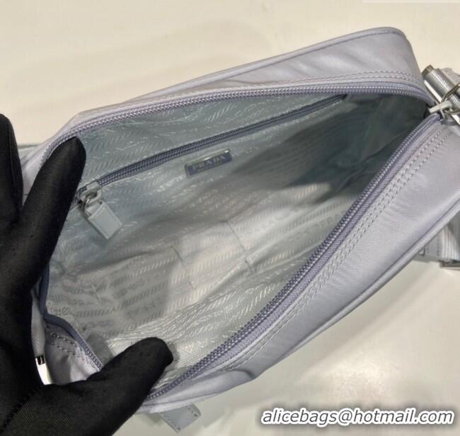Traditional Specials Prada Re-Nylon shoulder bag 1BC167 Light Grey 2025