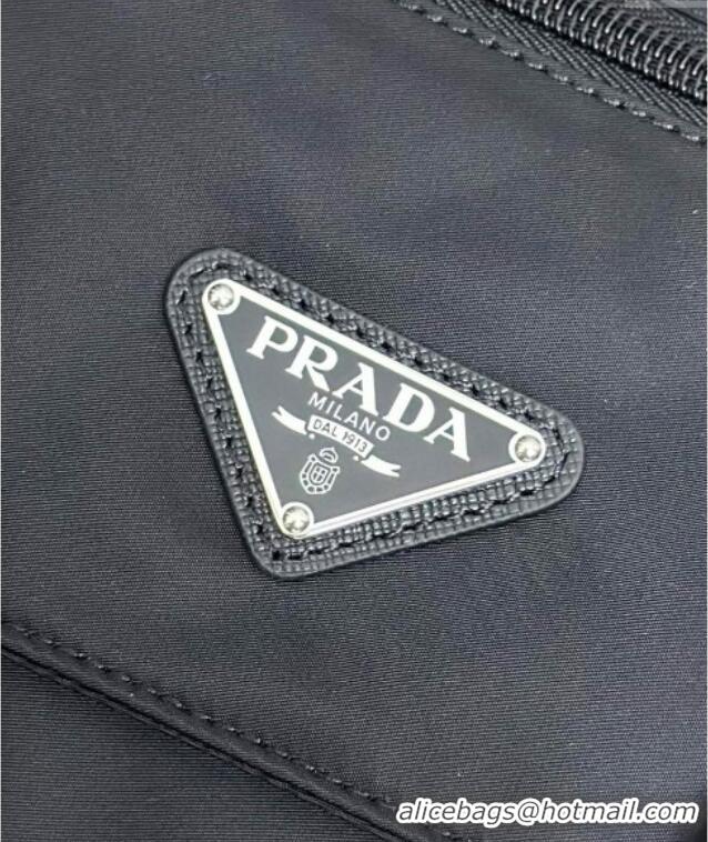 Good Looking Prada Re-Nylon shoulder bag 1BD953 Black 2025