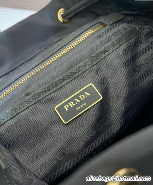 Well Crafted Prada Small Re-Nylon backpack bag 1BZ081 Grey 2025