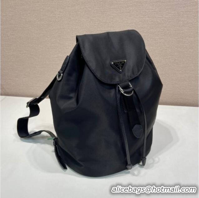 Luxury Discount Prada Nylon backpack bag 1BZ0197 Black 2025