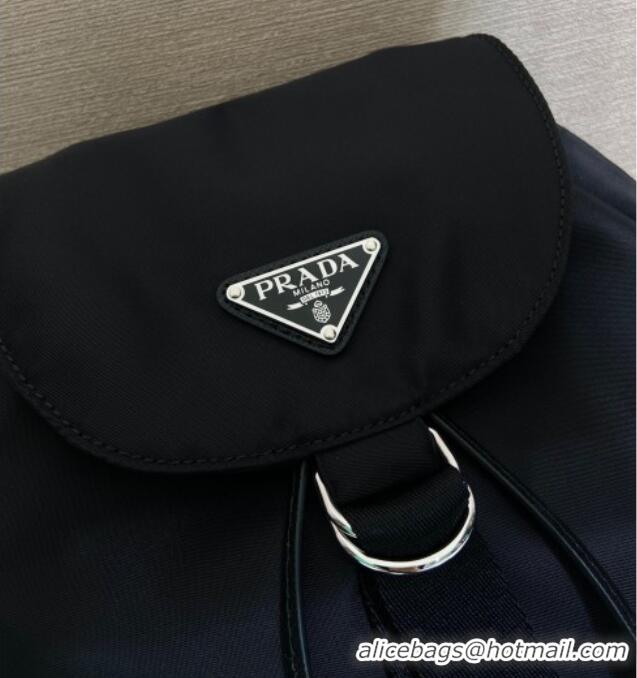 Luxury Discount Prada Nylon backpack bag 1BZ0197 Black 2025